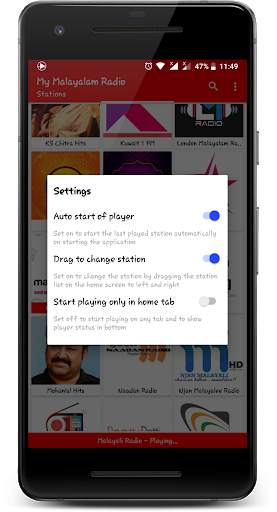 My Malayalam Radio-Malayalam FM Radios Online screenshot 5