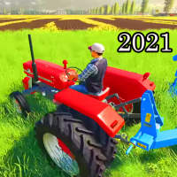 New Farmer Tractor Driving Village Simulator logo