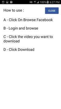 Video Downloader for Facebook screenshot 3