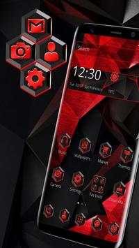 Red Black Business Theme screenshot 2