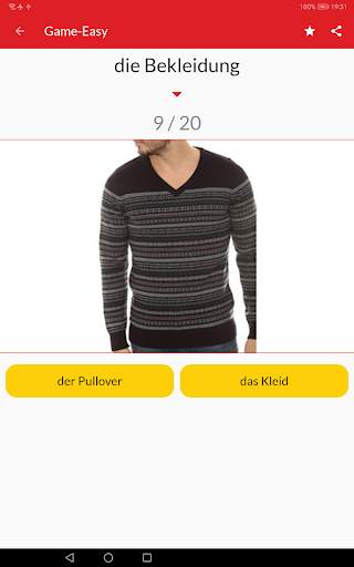Learn German vocabulary free screenshot 10
