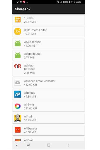 Share Apk screenshot 1