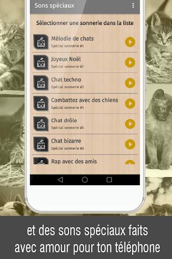 Sonneries de chats gratuites, sons chat qui miaule screenshot 5