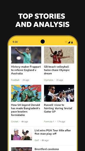 BBC Sport - News & Live Scores screenshot 2
