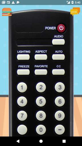 Remote Control For Olevia TV screenshot 1