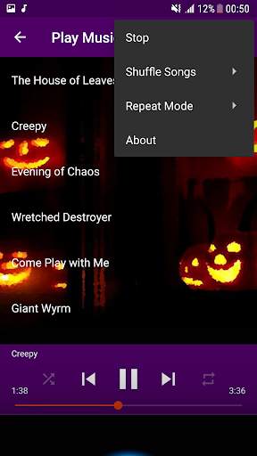 Halloween Music 🎃 - Eerie Soundtrack Player screenshot 3