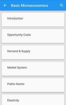 Basic Microeconomics screenshot 2