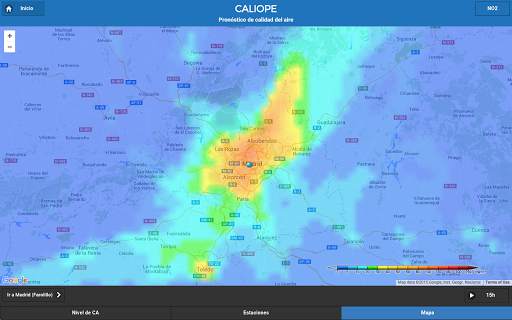 CALIOPE: Air Quality screenshot 17