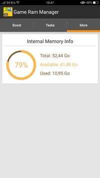 Game Ram Manager screenshot 2