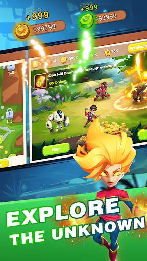 Idle Battles:Heroes vs Zombies screenshot 3