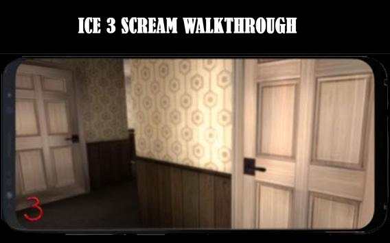 Ice 3 Cream neighbor ice Rod Scream Hints MOD 3 screenshot 3