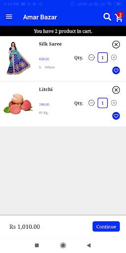 Amar Bazar Shopping App screenshot 3