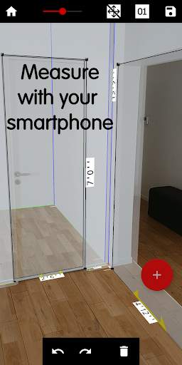 Floor plan - Home improvements in AR - Wodomo 3D screenshot 4