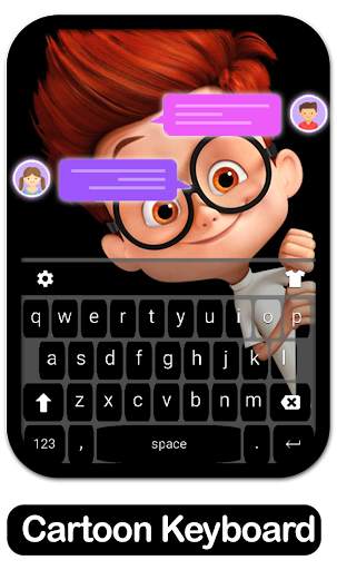 Cartoon Keyboard for iPhone 11 Keyboard स्क्रीनशॉट 1
