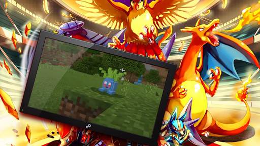 Pixelmon mod for minecraft PE screenshot 2
