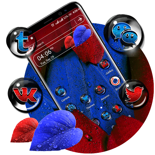 Feather Drop Theme Launcher icon