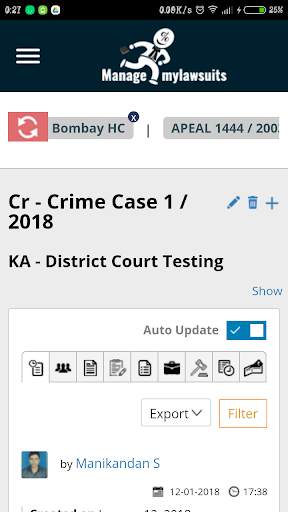 Manage My Lawsuits screenshot 3