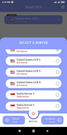 Madi VPN screenshot 3