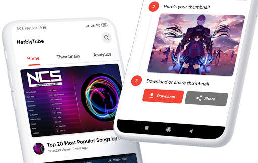 Thumbnail Downloader & Channels Analytics screenshot 1