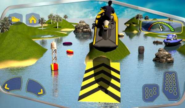 Jet Ski Driving Simulator 3D screenshot 14