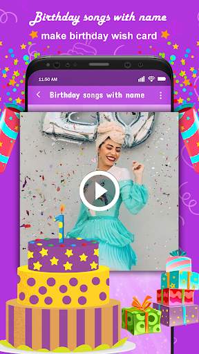 Birthday Song With Name - Birthday Wishes screenshot 2