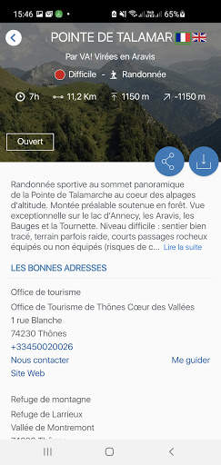 Virées en Aravis ! GPS Outdoor screenshot 5