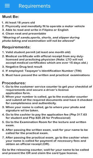 LTO Driver's License Test Reviewer скриншот 3