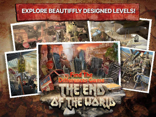 Find The Differences Game 🧐 The End Of The World screenshot 1