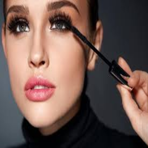 Eye makeup step by step icon