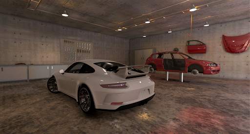 Porsche 911 GT Driving Simulator screenshot 3