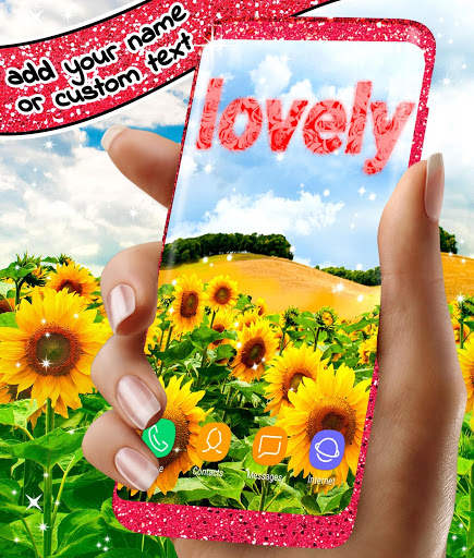 Flowers Live Wallpaper 🌻 Flower Field Wallpapers screenshot 3