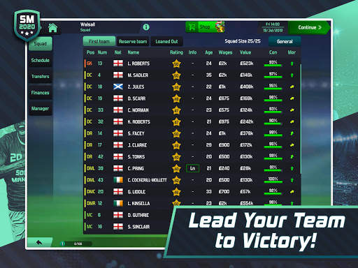 Soccer Manager 2020 - Football Management Game screenshot 12