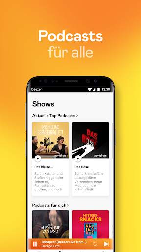 Deezer: Musik & Podcasts hören screenshot 6