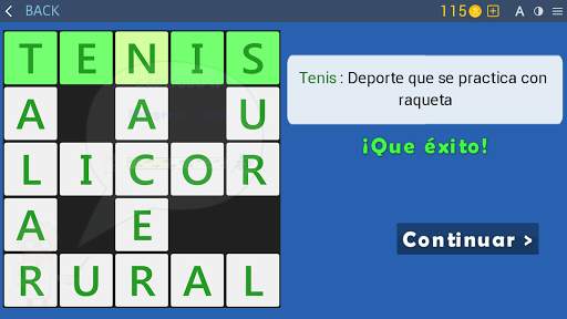 Crosswords - Spanish version (Crucigramas) screenshot 5