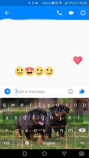 Rottweiler dog Keyboard screenshot 3