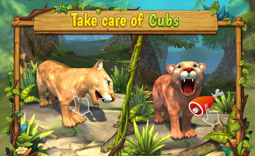 Mountain Lion Family Sim : Ani screenshot 2