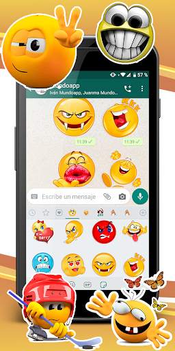 Wastickerapps animados stickers para WhatsApp screenshot 5