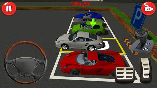 3d Car Parking Nissan screenshot 2
