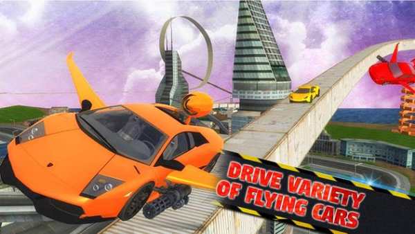 Futuristic Flying Car Ultimate screenshot 4