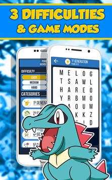 Pokemon Word Search screenshot 11