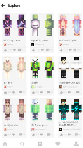 Dream Skins for Minecraft screenshot 1