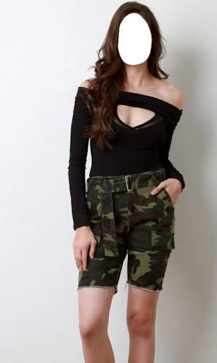 Women Shorts Outfit Photo Suit screenshot 14