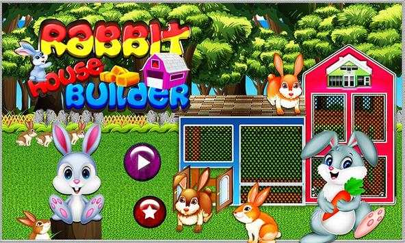 Rabbit House Builder Game screenshot 4