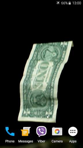 Falling Money 3D Wallpaper स्क्रीनशॉट 3