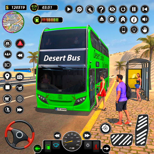 ikon Desert Bus Simulator Driving