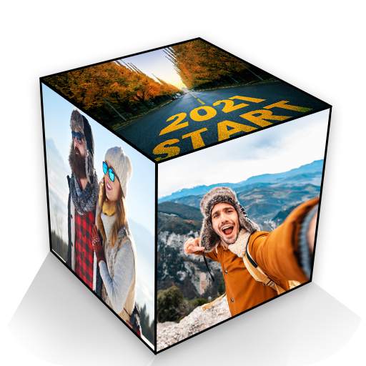 Photo 3D Cube Live Wallpaper 1.32