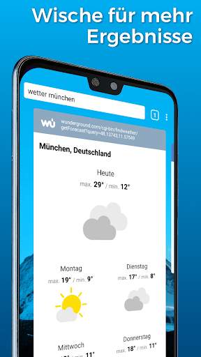 Cliqz – der Datenschutz-Browser screenshot 3