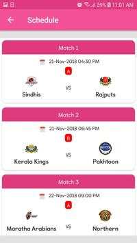 T Ten Cricket League 2018 screenshot 3