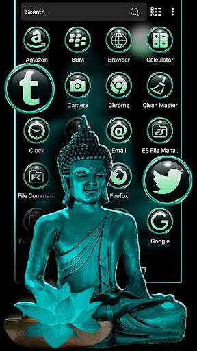 Lord Buddha Launcher Theme screenshot 2