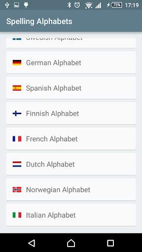 Spelling Alphabets screenshot 2